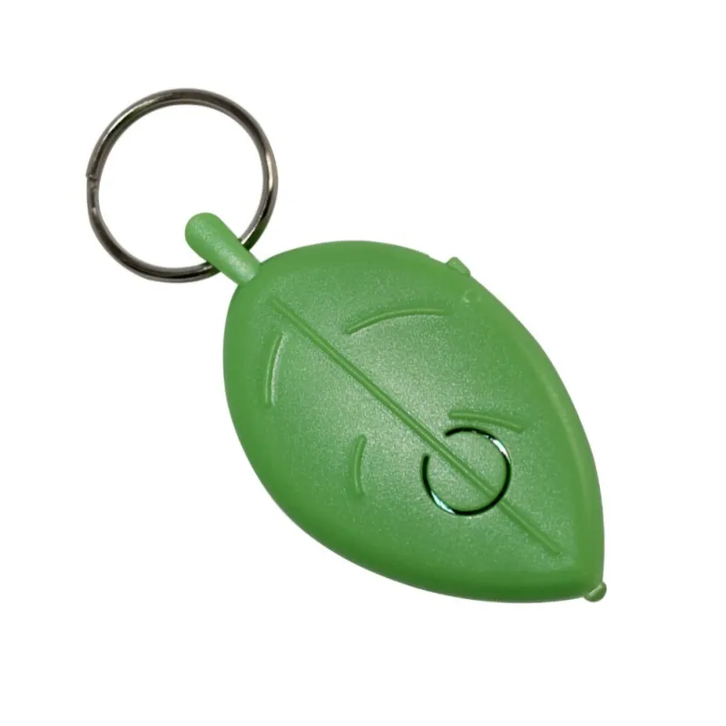 Mini Key Finder Practical Portable Anti-lost Keychain Leaf Whistle Induction Sound LED Light Anti-Lost Alarm | Безопасность и