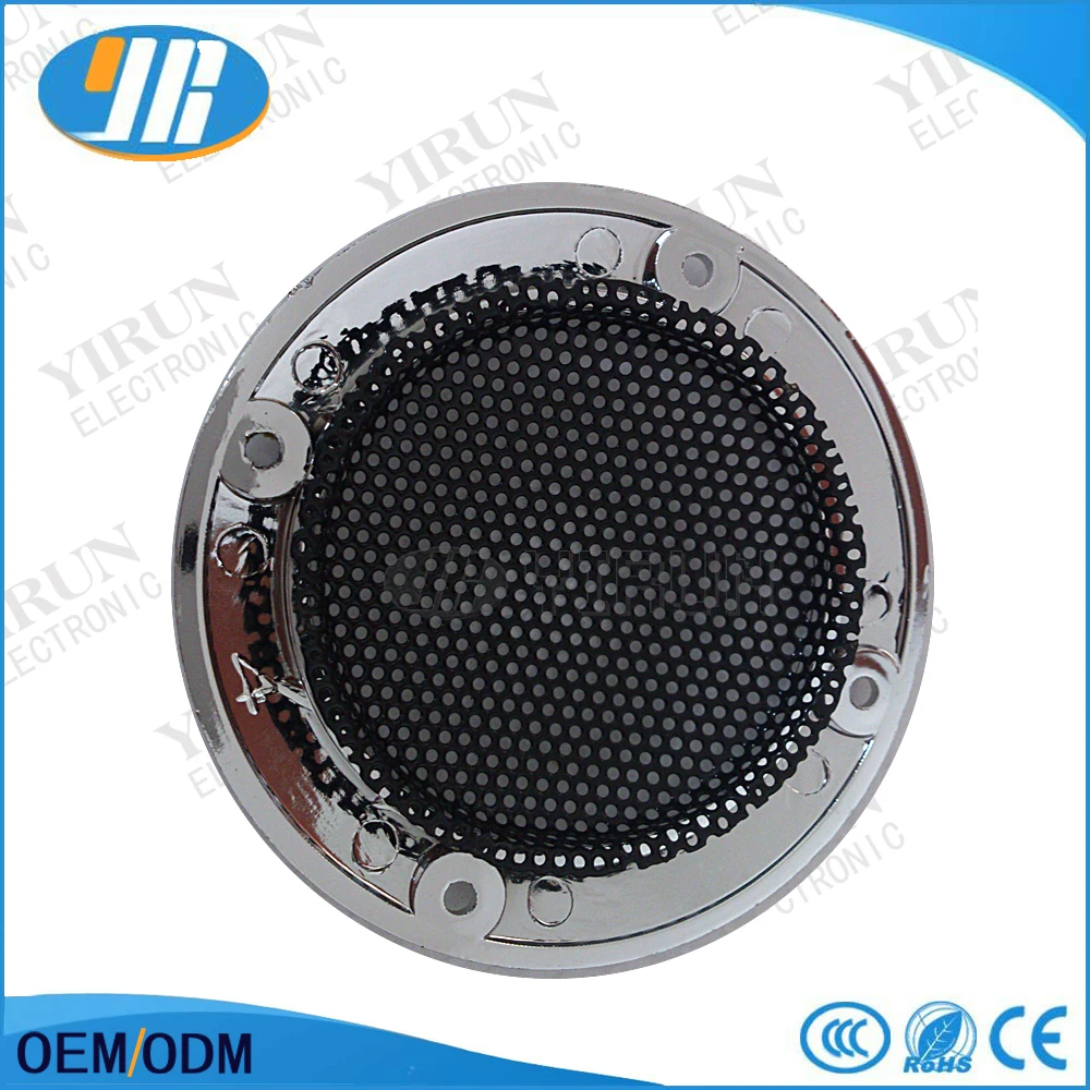 6 шт 2 дюймов серебристый динамик решетки яркий 5 см Высокая класс серебро