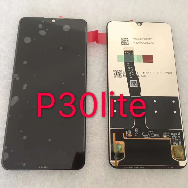 6 15 дюйма для Huawei P30 Lite lcd Nova 4E ЖК-дисплей с сенсорным экраном дигитайзер в сборе