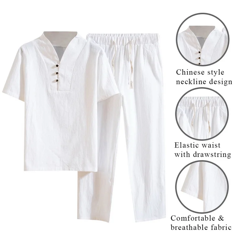 ADISPUTENT Мужская мода летнее китайское платье Ципао с рисунком Стиль хлопковое