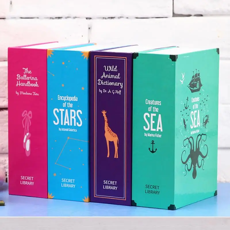 Сейф копилка секретная книга для монет деньги тайник безопасности скрытые сейфы хранение наличных денег ювелирные изделия цифровой пароль шкафчик