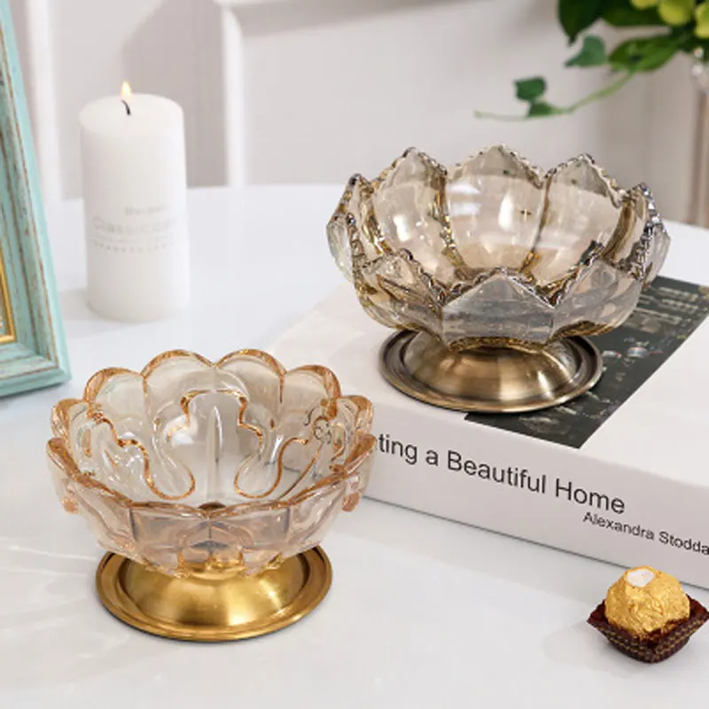 Классическая прозрачная Хрустальная пепельница украшение для гостиной