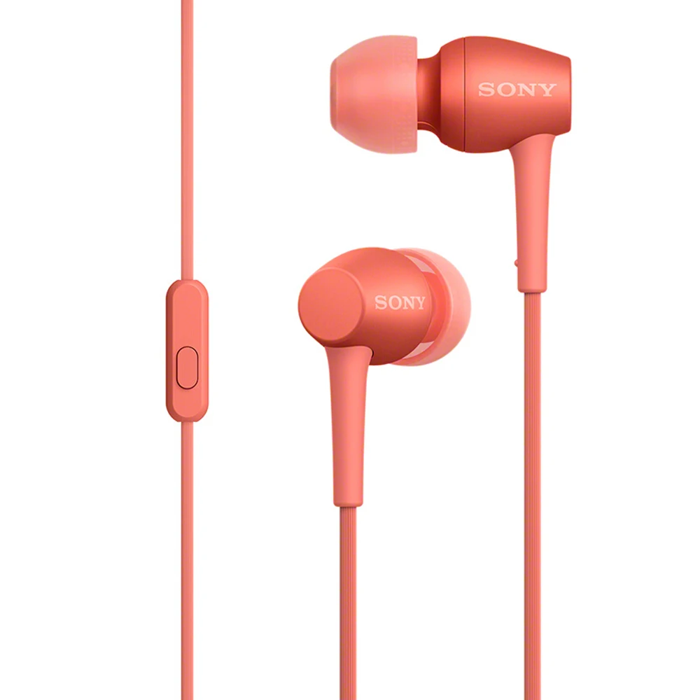 SONY наушники IER-H500A 3,5 мм проводные наушники стерео музыкальные наушники для смартфона гарнитура Hands-free с микрофоном