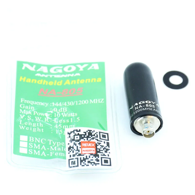 Нагоя NA 805 SMA Мужской/SMA женский/BNC NA805 Двухдиапазонная 144/430 МГц антенна для Kenwood Wouxun