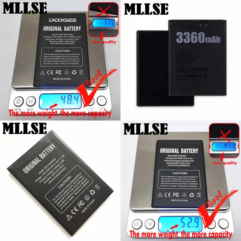 BAT16533000 BAT16484000 BAT16464500 BAT17613360 батарея Для Doogee T5 lite X30 X9 Pro X5 Max батареи + код