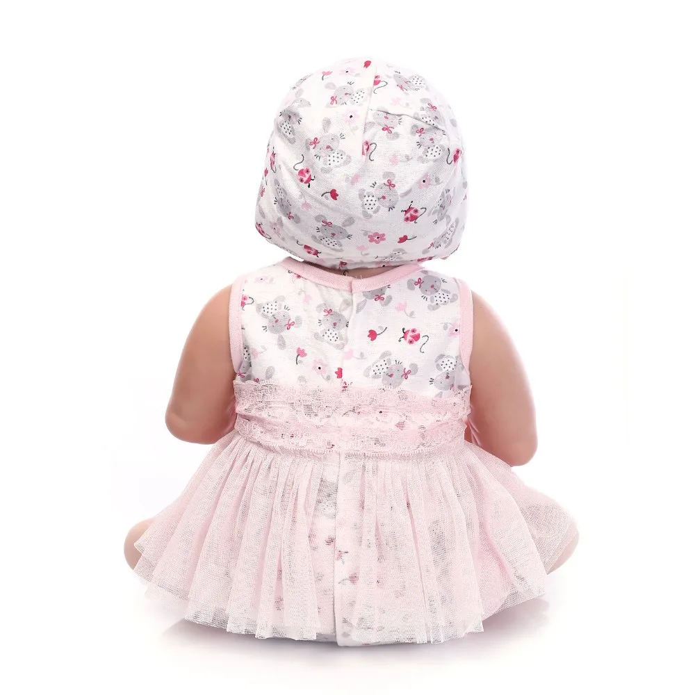 NPK 22 дюймов силиконовый винил Настоящее мягкое прикосновение reborn baby 55 см реалистичный Новорожденный ребенок Рождественский подарок спящий сладкий ребенок