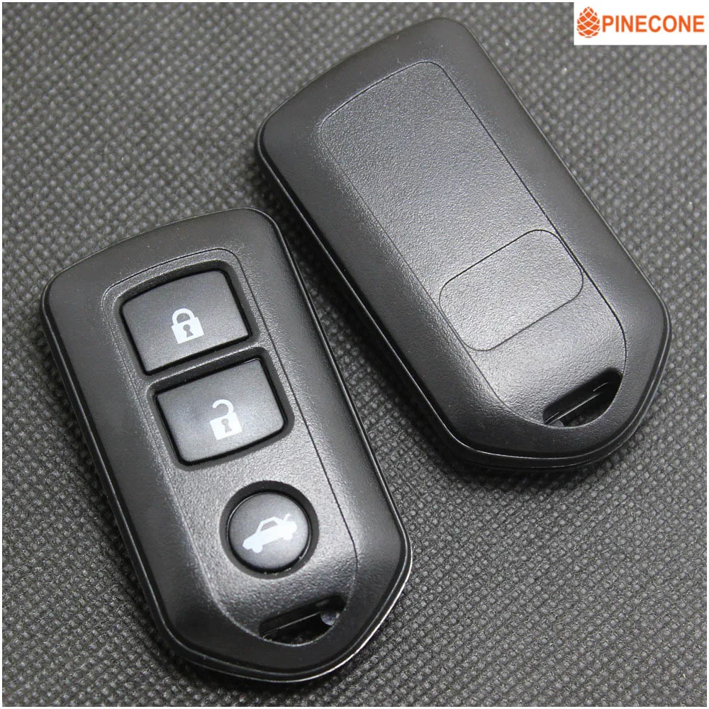 PINECONE для ключа корпус TOYOTA VERSO VIOS YARIS CAMRY PRADO HIGHLANDER автомобильный ключ