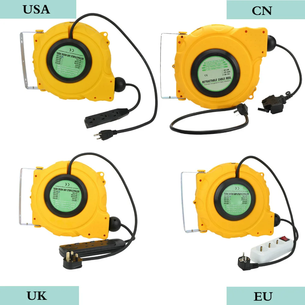GP 150 электрический выдвижной шнур питания катушка промышленных вентилятор