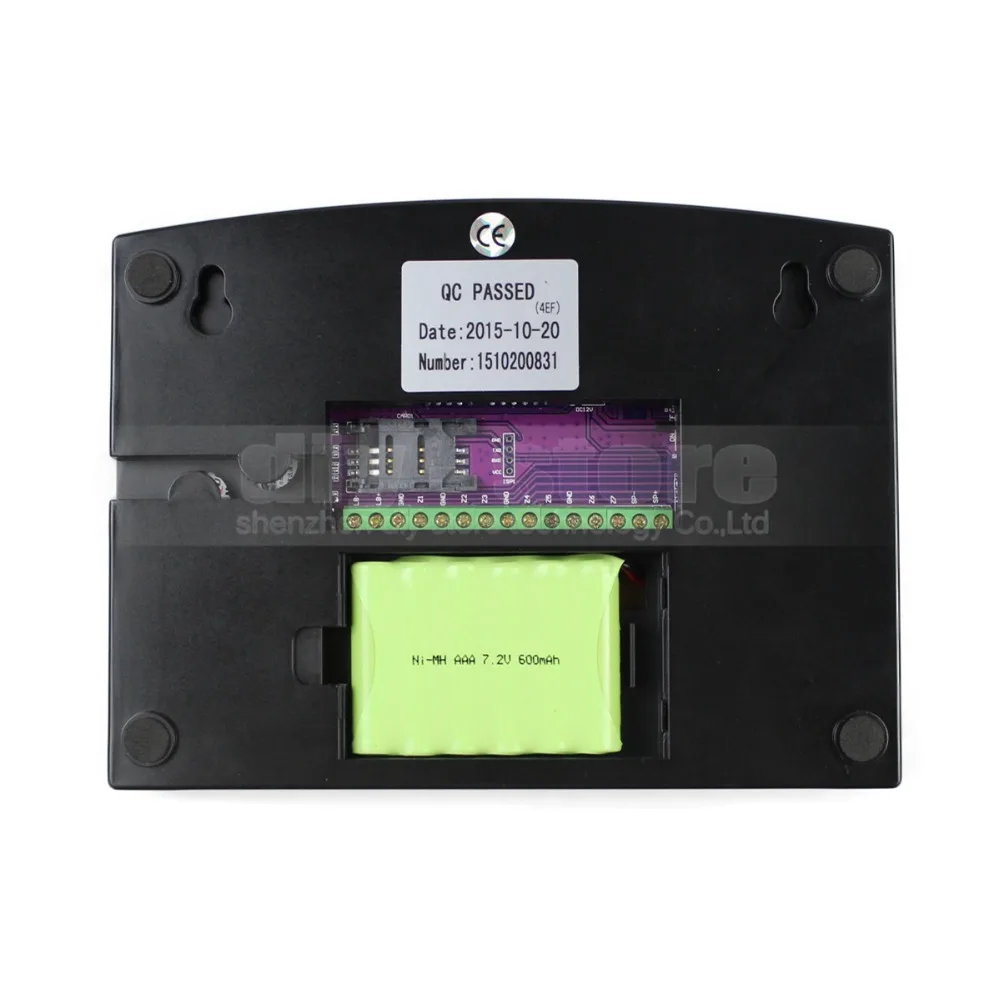 DIYSECUR 433 МГц Беспроводная Проводная GSM/SMS/текст/циферблат охранная сигнализация с