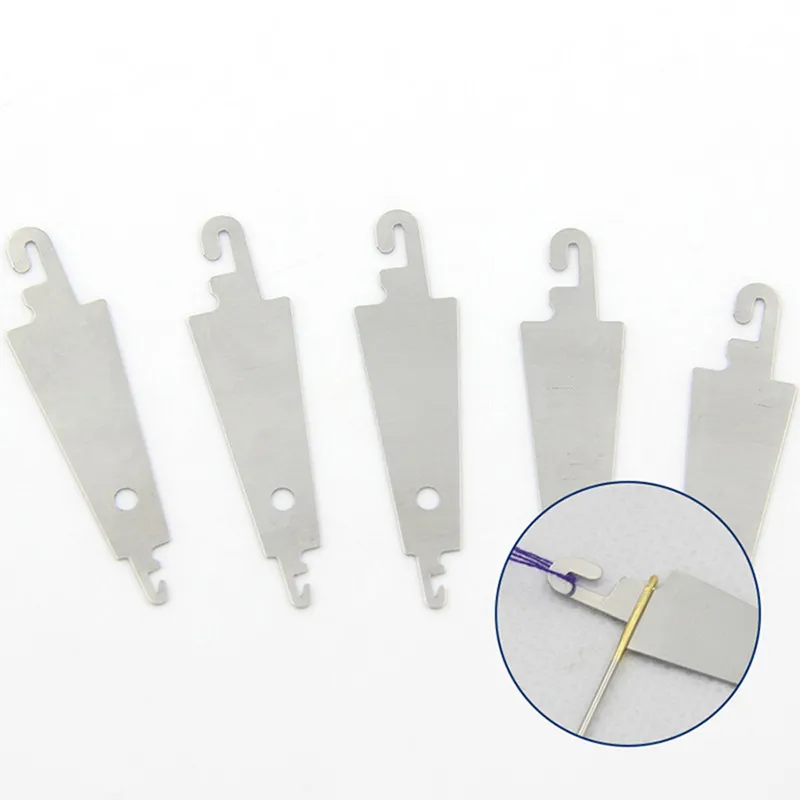 10 шт. набор для ручного шитья из стали с крючком|needle threader|hook threaderhand sewing needle threader |