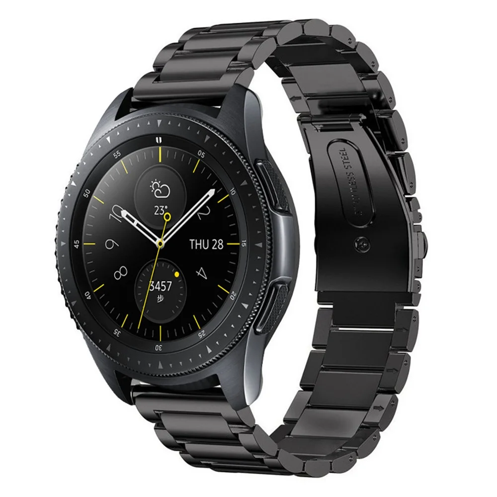 Сменный Браслет для Huawei Watch GT металлический браслет из нержавеющей стали Samsung Galaxy