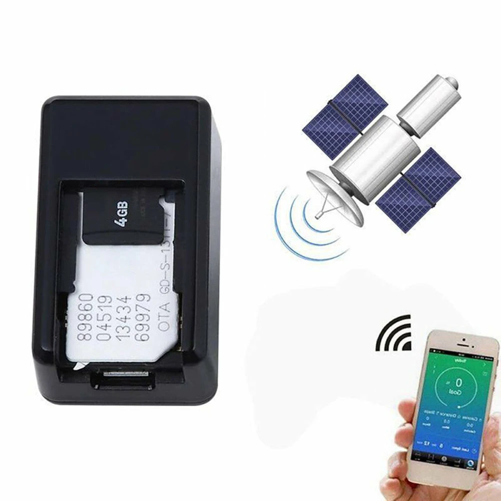 Мини GPS-трекер GF08 автомобильный трекер в реальном времени локатор GSM/GPRS