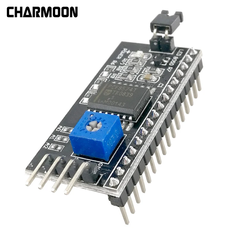 Плата адаптера для ЖК дисплея 1602 модуль IIC I2C DC 5V адаптер Arduino 2004