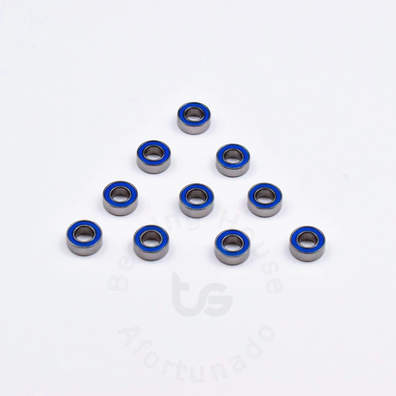 MR84RS 4*8*3(мм) подшипник ABEC-5 Резиновый Герметичный Миниатюрный Мини-подшипник MR84 MR84RS хромированная сталь радиальный подшипник