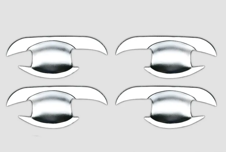 FUNDUOO для Hyundai IX35 Tucson 2009 2014 ABS Хромированная дверная ручка Чаша крышка Накладка
