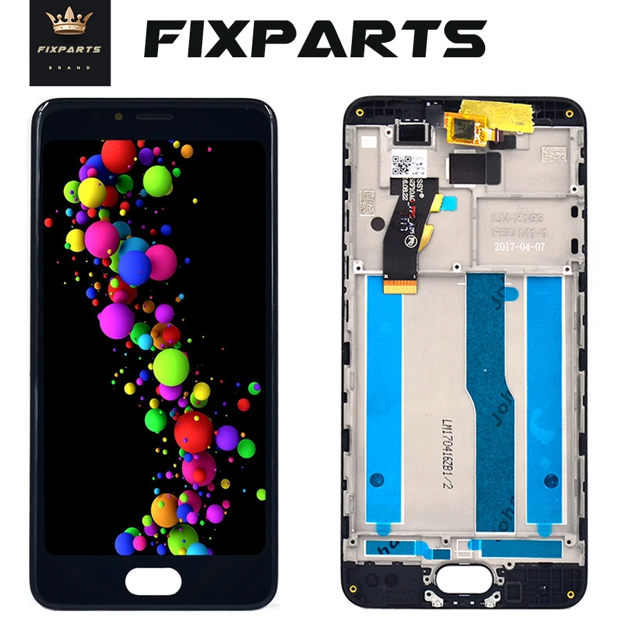 

Test Well For Meizu M5S LCD Display Touch Screen Digitizer Panel Assembly M612Q M612M M612h Screen With Frame Replacement