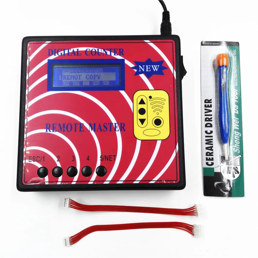 Новый цифровой счетчик дистанционный программатор главного ключа частоты с