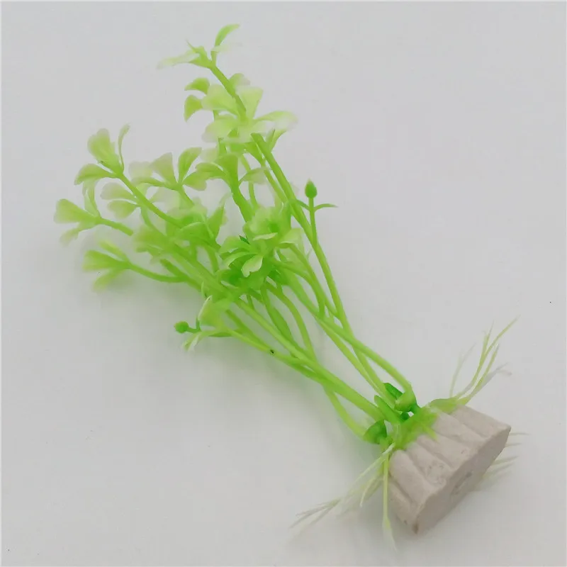 6pcs 3*11cm Underwater Artificial Aquatic Plant Ornaments Aquarium Fish Tank Water Grass Decor Landscape Decoration | Дом и сад