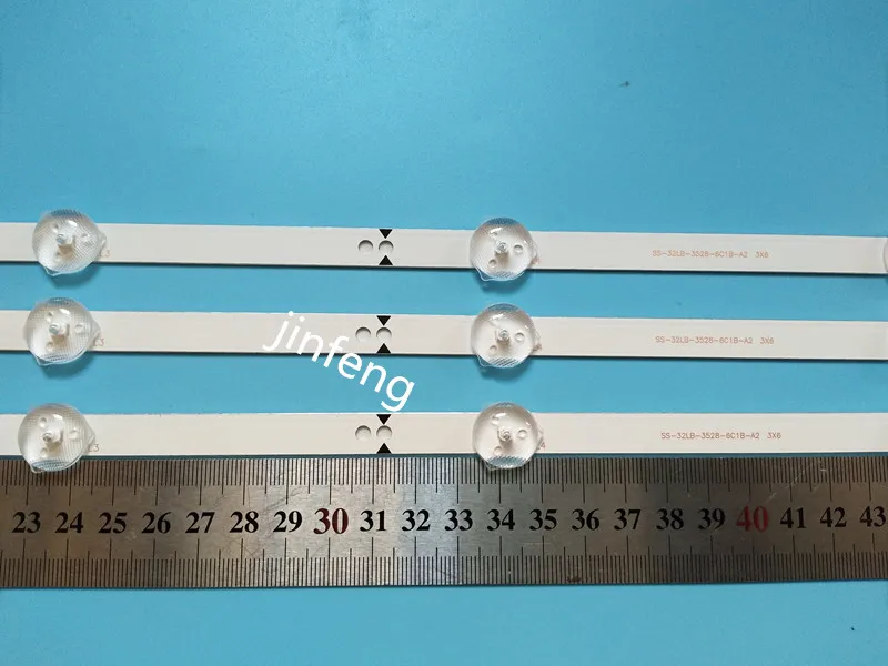 Новый 30 шт./лот 6 светодиодный 560 мм подсветка полосы для SVJ320AG2 130307 32D2000 SVJ320AK3 SVJ320AL1 |