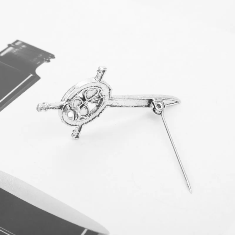 Outlander Ювелирная брошь Шотландия брошь в виде меча с чертополохом, брошь на шпильке с модным celticknot брошь "килт" Outlander ювелирных изделий для Для мужчин Для женщин