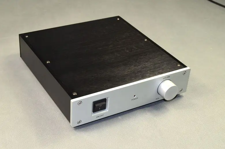 Алюминиевый передний DAC усилитель M2 шасси/Фотообои/Чехол/DIY Box (237*50*246 мм)|Усилители