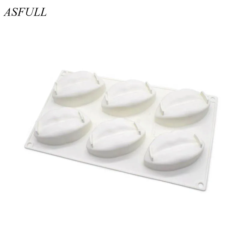 ASFULL 6 отверстий diy новый антипригарный приготовления французский десерт