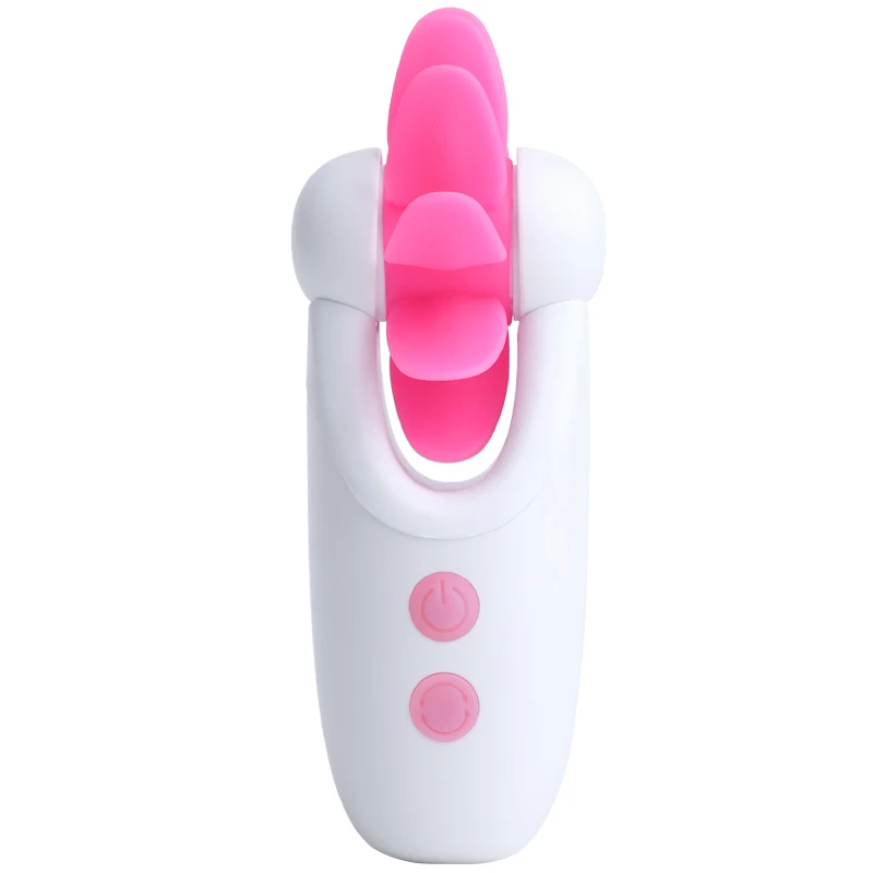 OMYSKY 7 Speed Rotation Oral Sex Tongue Licking Vibrator Female Masturbator Clit Nipple Rolling Toys for Women |