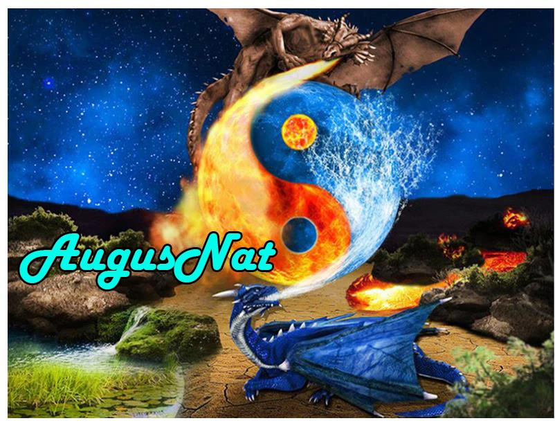 Алмазная живопись с животными Инь Янь вышивка картина дотц Дракон Кристальные