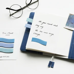 60 листов, необычные яркие геометрические клейкие заметки, геометрический клейкий блокнот для записей, школьные принадлежности, бумажная Закладка