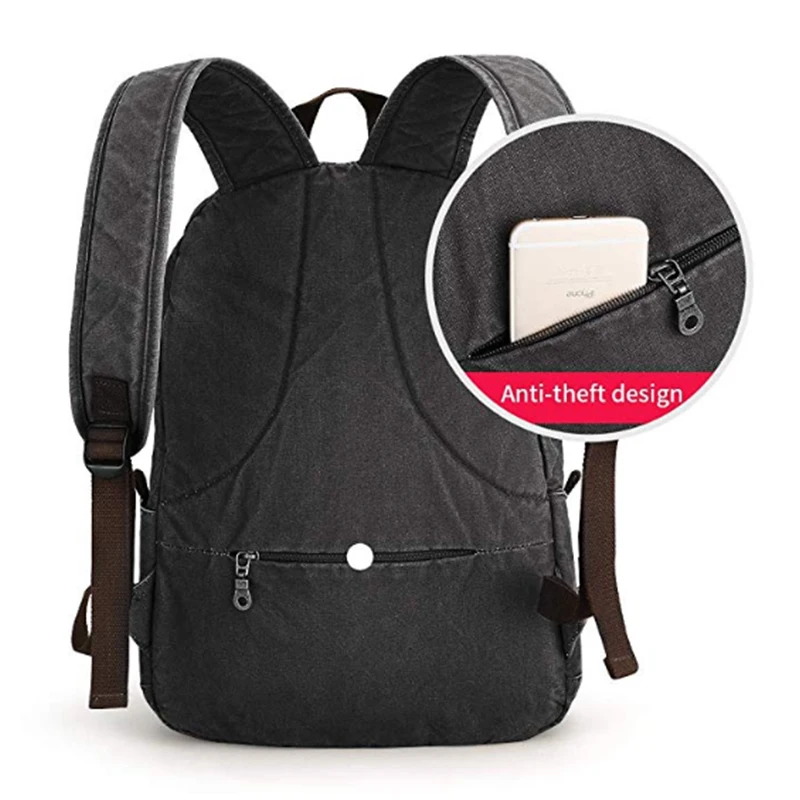 Мужской рюкзак в стиле ретро с USB разъемом|backpack travel bag|student bagbackpack student |