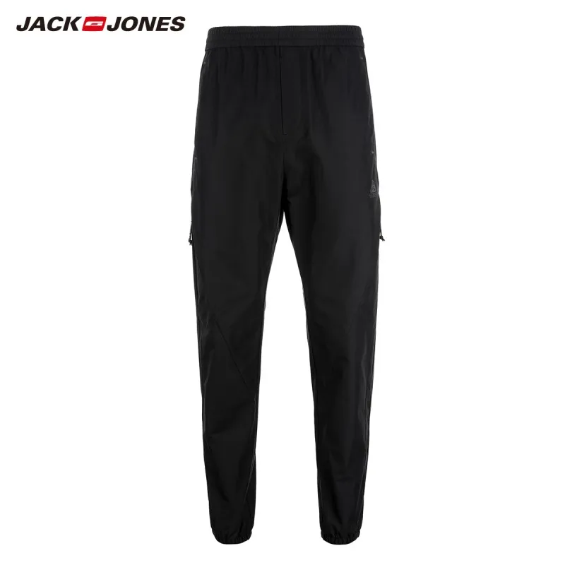 JackJones мужские хлопковые брюки с эластичной резинкой на талии Мужская одежда 2019