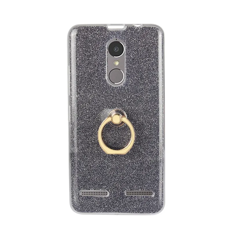 For Lenovo K6 Power K33a42 case TPU Silicone ShockProof Protective Back Cover K33a48 Vibe phone Ring bracket |