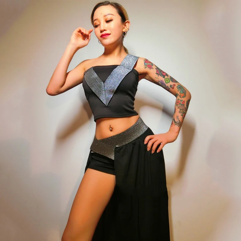 Новый джазовый танец костюмы сексапильное платье ночной клуб бар DS DJ костюм