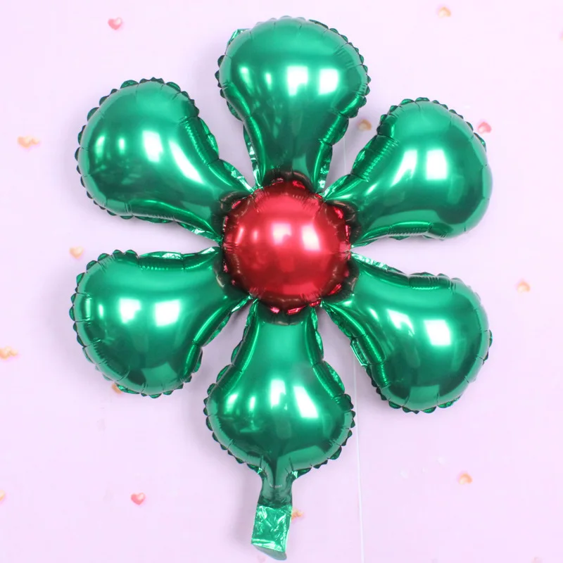 Новое поступление цветы Алюминий Фольга Шарики с днем рождения свадебные