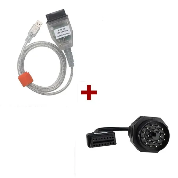 2018 для BMW INPA/Ediabas OBD & ADS интерфейс с 20 контактным OBD1 к OBD2 Female кабель адаптера|interface