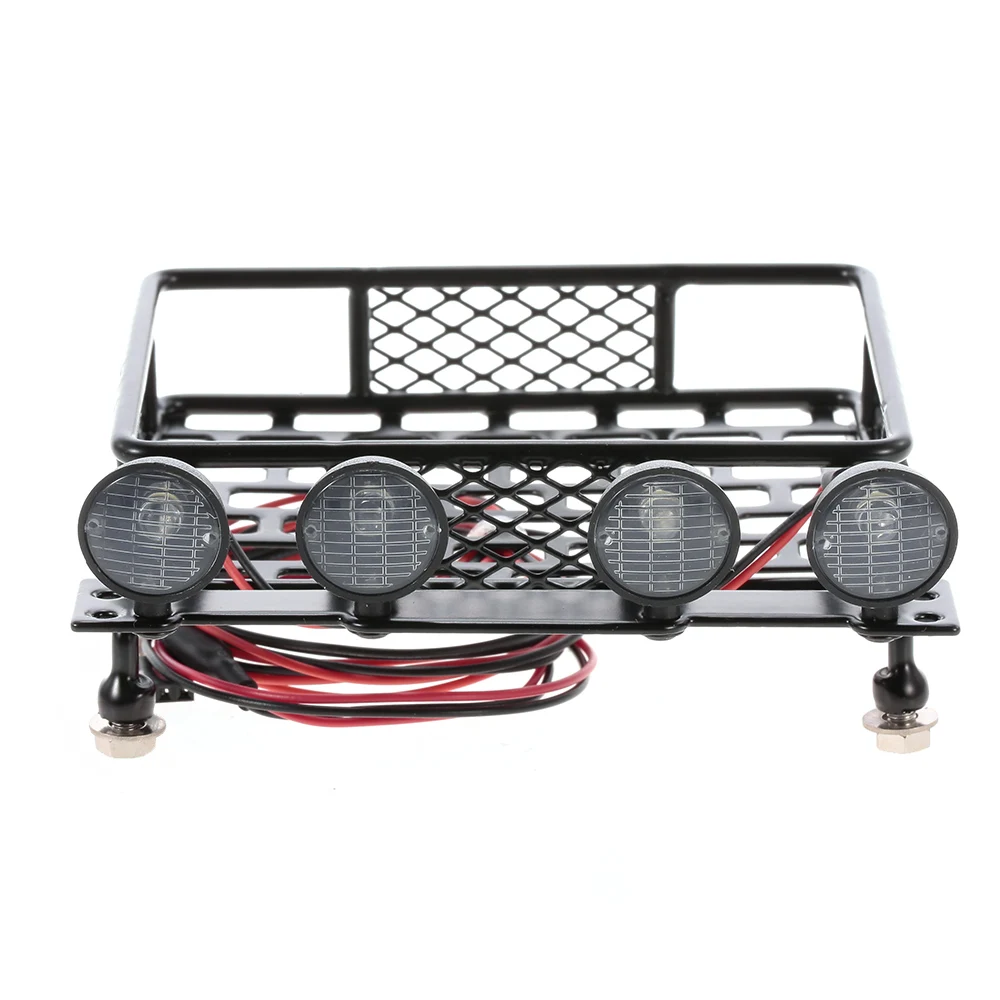 Радиоуправляемые автомобильные детали багажник на крышу световая балка для 1/10