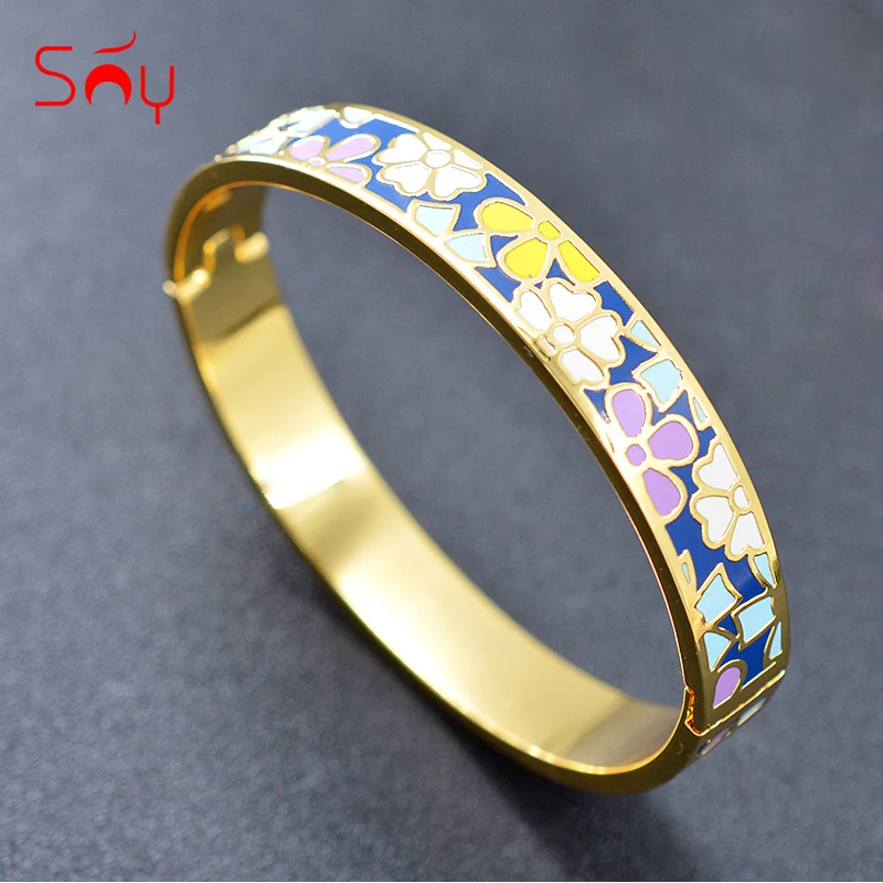 Солнечный Jewelry ювелирные эмали для Для женщин Нержавеющая сталь браслет