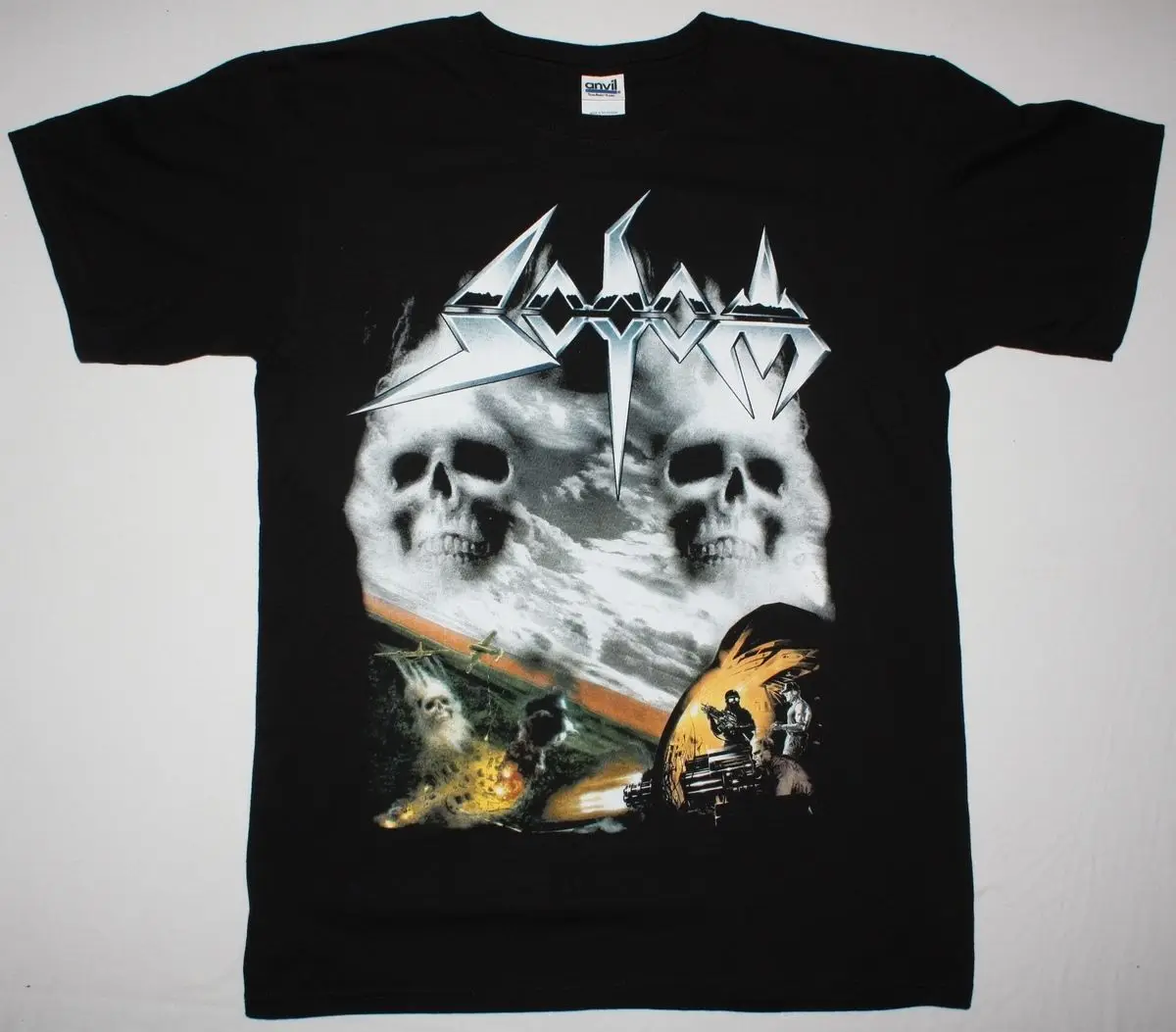 SODOM AGENT ORANGE немецкая металлическая Футболка с принтом THRASH KREATOR DEATHROW новая черная