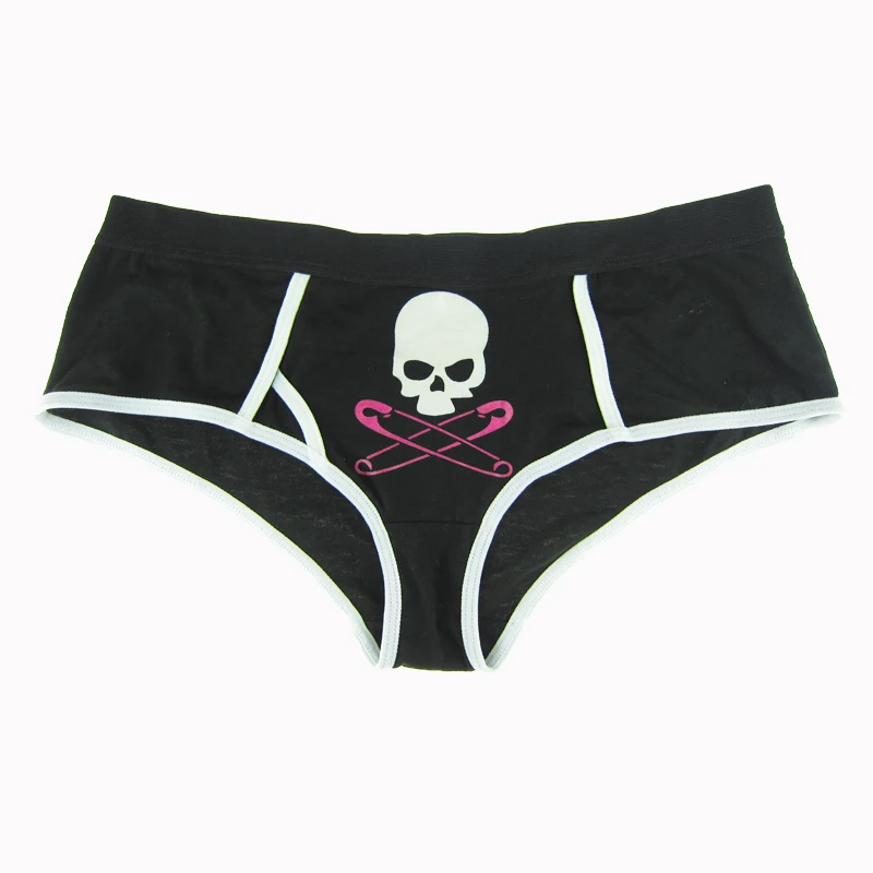 

2Pcs/Pack Women's Underwear Sexy Girl's Lingerie Low-Rise Panties Cotton And Spandex Material Printing Plus Size S-2XL ZB0005