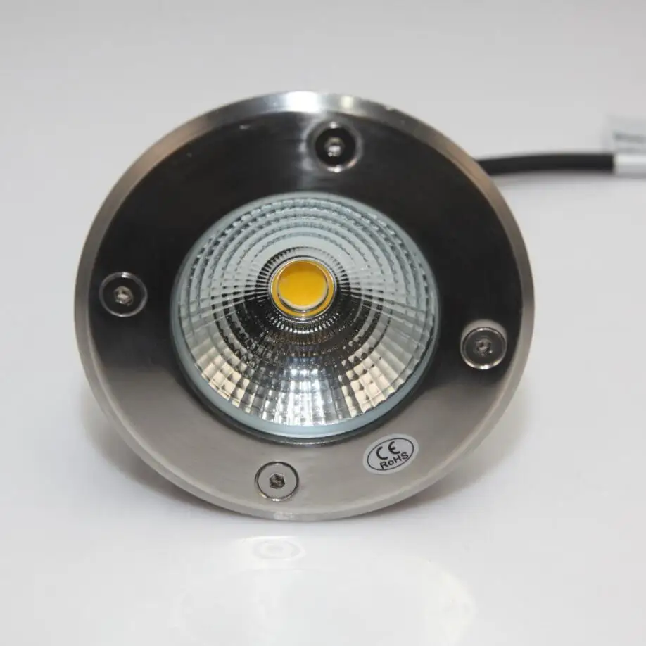 10 шт./лот 12 Вт/15 Вт COB LED подземный свет точечная ЛАМПА IP68 водонепроницаемая лампа