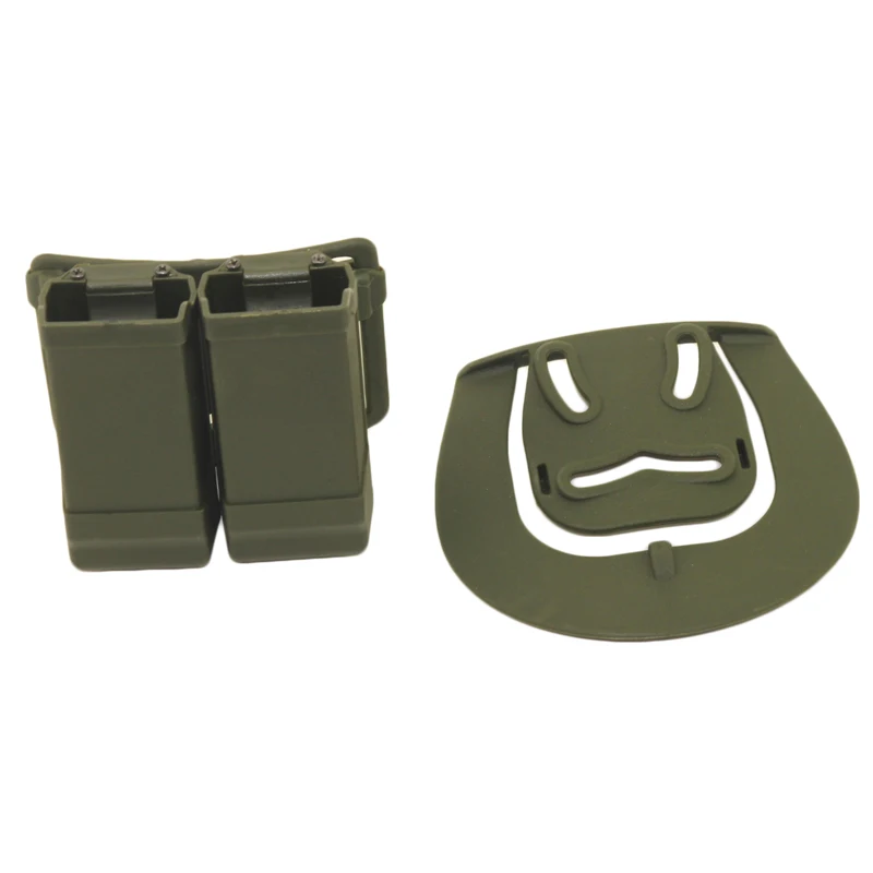 Военная Тактическая Быстрая Двойная Сумка для магазина ремень страйкбола Glock 17 19
