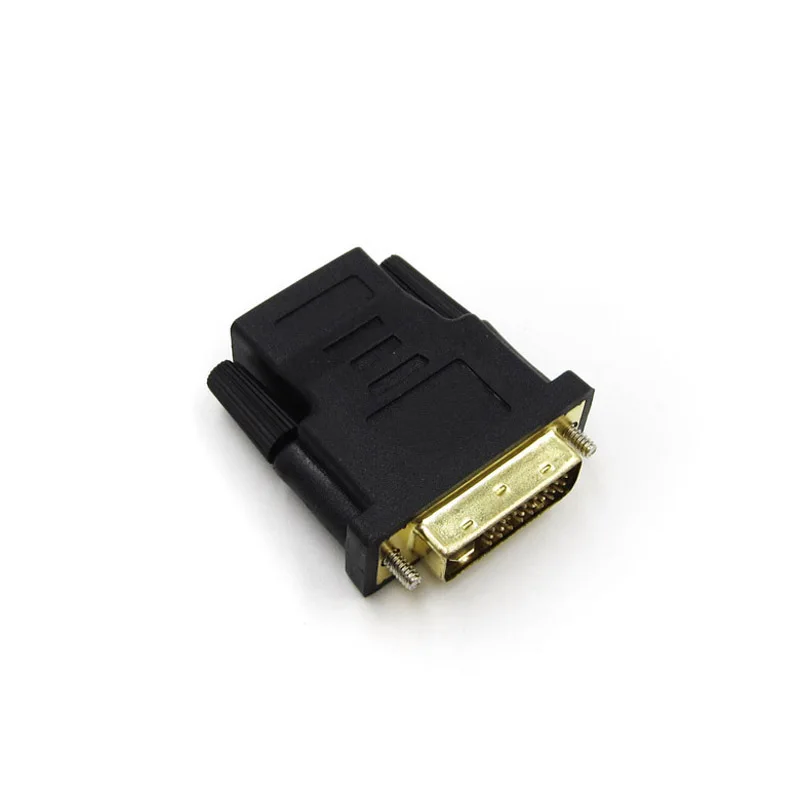 DVI D папа (24 + 1 pin) к HDMI гнезду (19 HD HDTV монитор дисплей адаптер LJJ0119|male female|male malemale to male