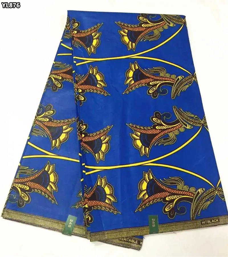 Ankara veritable wax fabric high quality Nigerian 100% cotton hot sale African printed for garment YL875 | Дом и сад