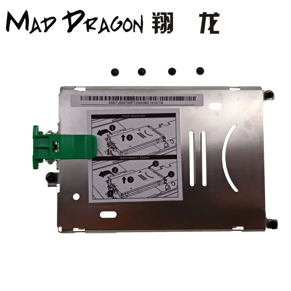 Новый оригинальный кронштейн SATA SSD HDD для ноутбука HP ZBOOK 15 17 G1 G2 AM0TJ000700|Компьютерные