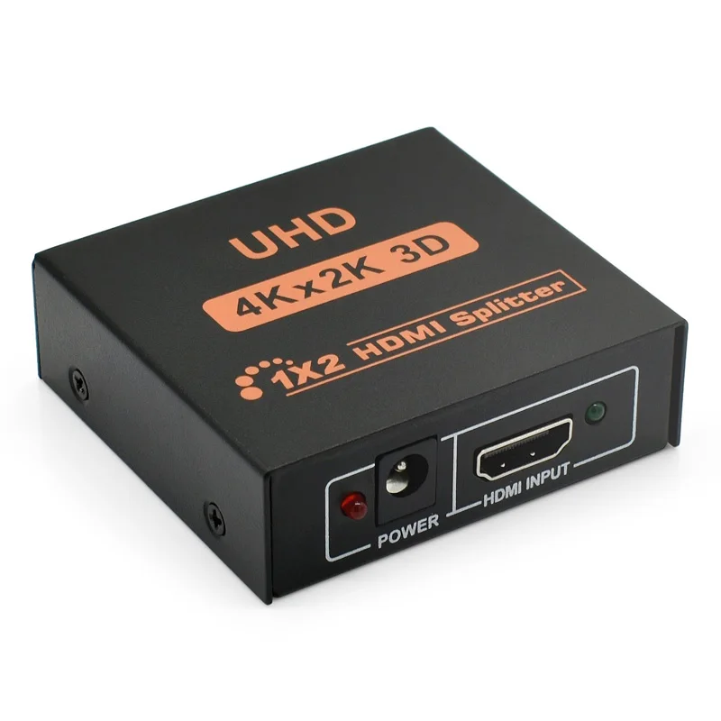 JKING HDCP UHD 3D 4K*2K Full HD 1080p HDMI Splitter 1X2 1X4 Port Hub Repeater Amplifier |
