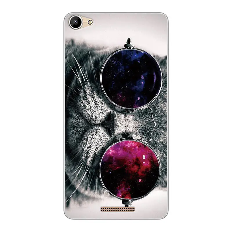 Soft Silicone Case For BQ BQ-5058 Strike Power Easy Scary Tiger Lion Animal Patterned Phone Back Cover 5058 Fundas |