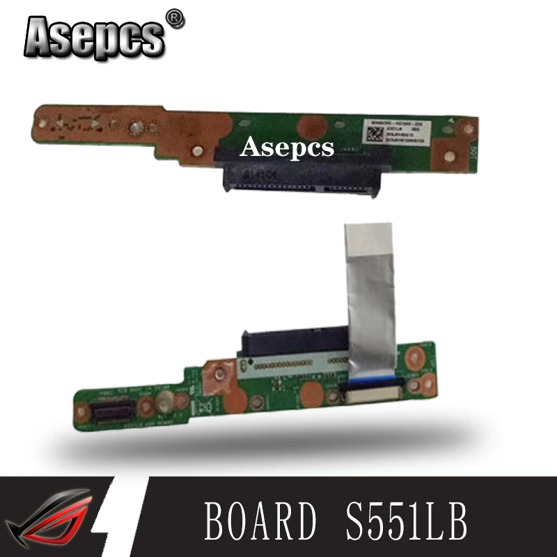 

Asepcs Genuine original For Asus S551L S551LB HDD hard drive board S551LB HDD BOARD WORKS