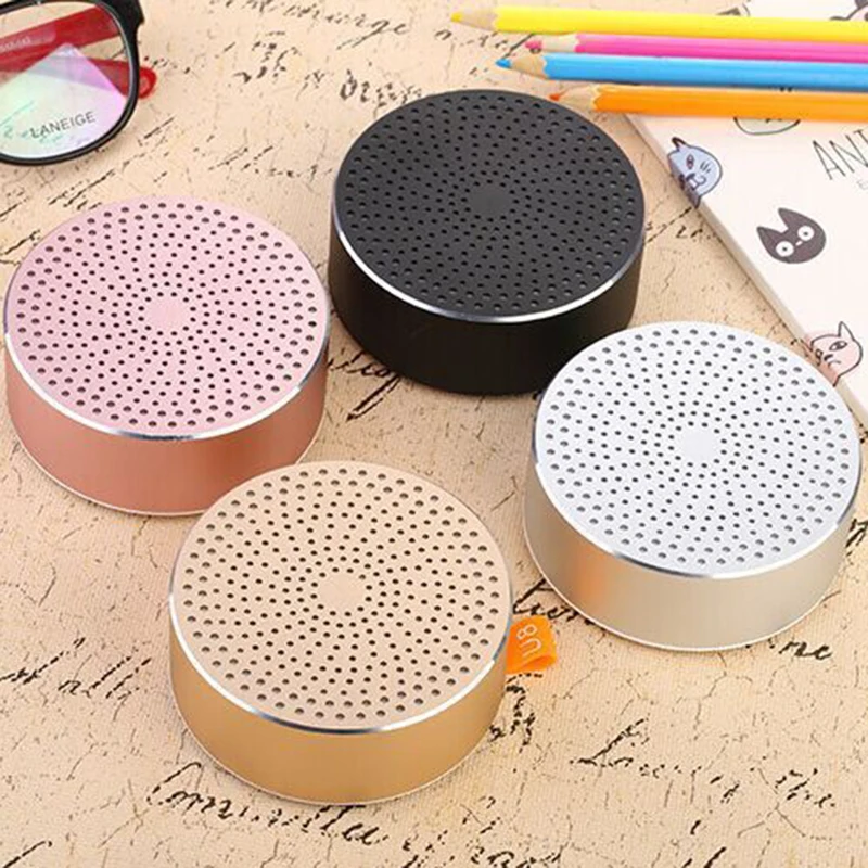 Портативный беспроводной bluetooth-динамик напольный мини-динамик металлический