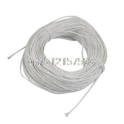 

100 Meters White Plastic Braided Thermocouple Extension Wire