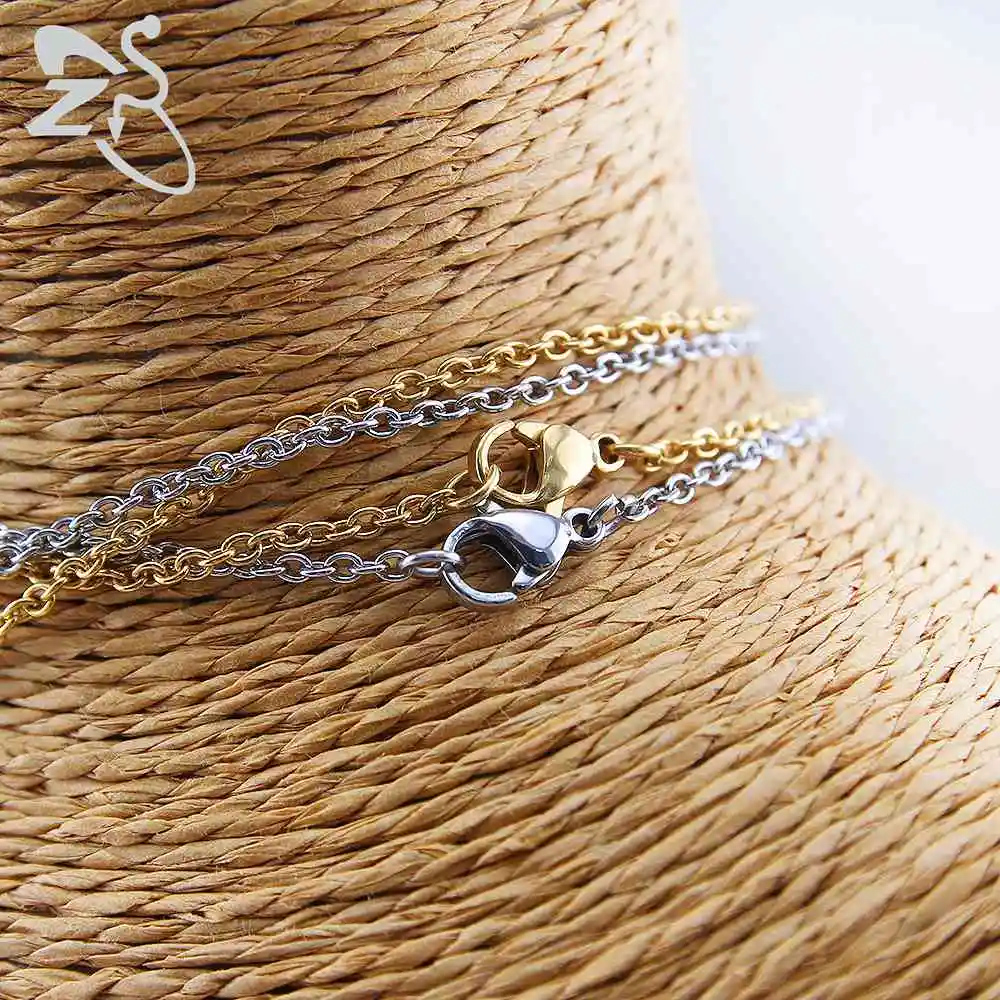 Ожерелье с подвеской в виде цветка ZS серебряный цвет женская бижутерия ожерелье